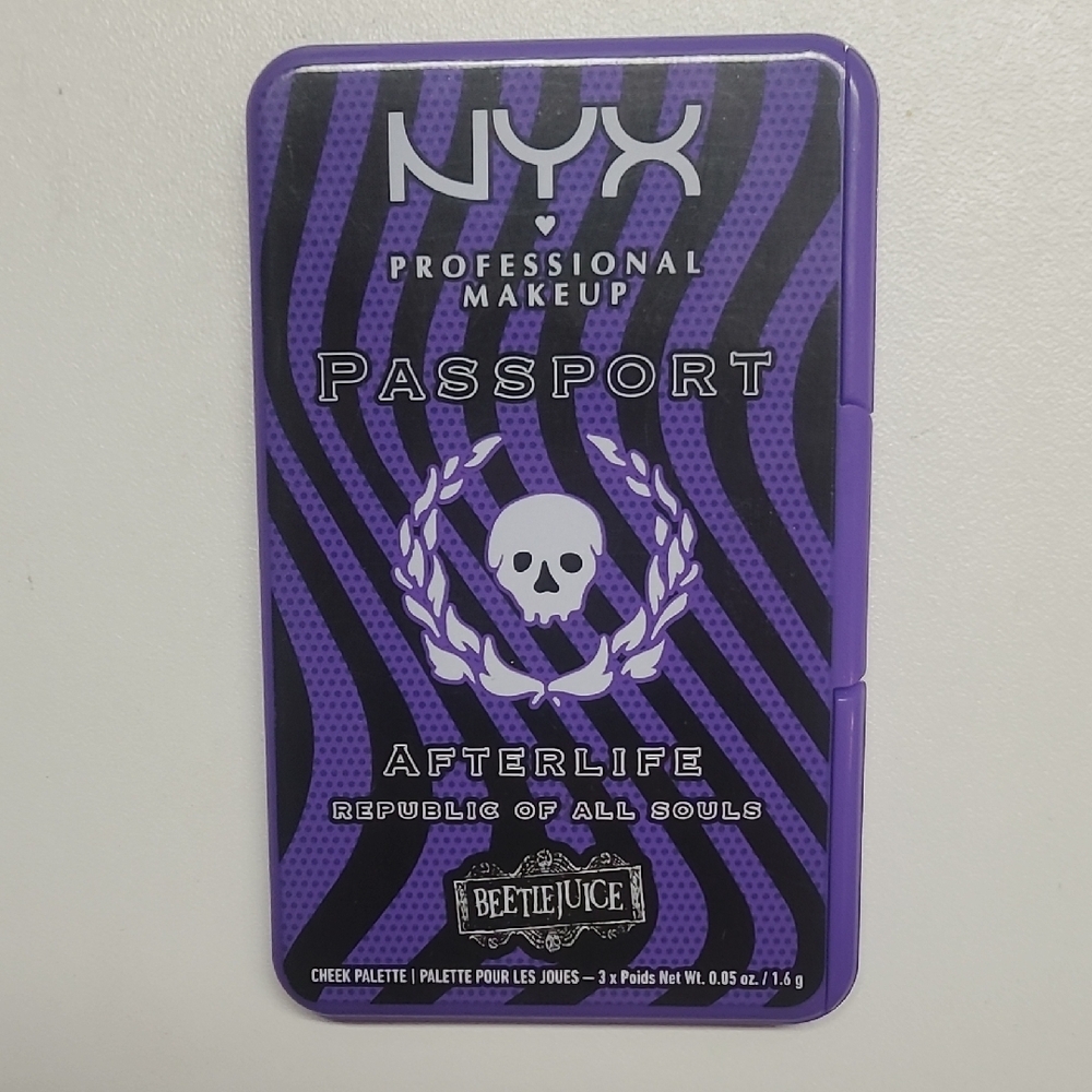 NYX Beetlejuice Passport Makeup Palette